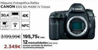 El Corte Inglés Câmera fotográfica canon promoção