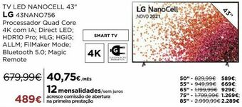 El Corte Inglés Smart tv lg promoção