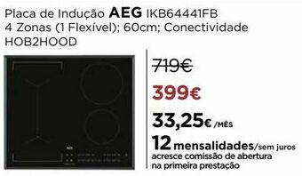 El Corte Inglés Placa de cozinha aeg promoção