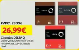 Auchan Cápsulas DELTA Q promoção
