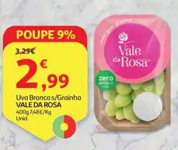 Auchan Uva Branca s/Grainha VALE DA ROSA promoção