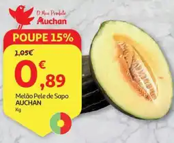 Auchan Melão Pele de Sapo AUCHAN promoção