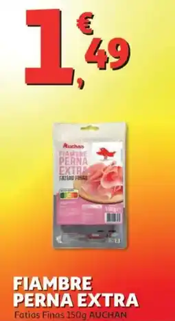 Auchan Fiambre perna extra promoção