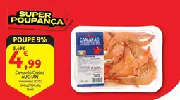 Auchan Camarão Cozido AUCHAN promoção