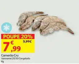 Auchan Camarão Cru promoção