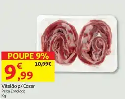 Auchan Vitelão p/ Cozer Peito Enrolado promoção