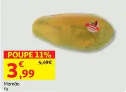 Auchan Mamão promoção