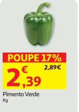 Auchan Pimento Verde promoção