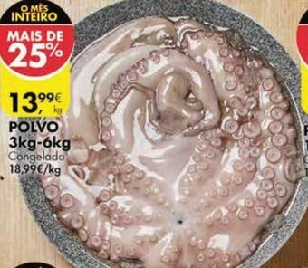 Pingo Doce Polvo 3kg-6kg promoção