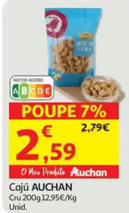 Auchan Cajú AUCHAN promoção