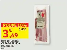 Auchan Barriga Fumada CASA DA PRISCA promoção