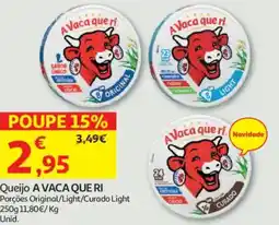 Auchan Queijo A VACA QUE RI promoção