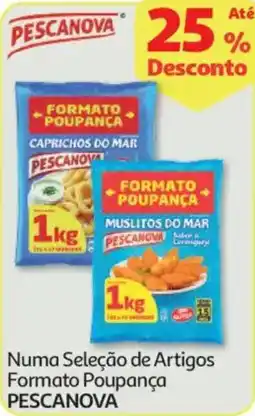 Auchan Numa Seleção de Artigos Formato Poupança PESCANOVA promoção