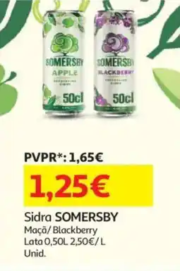 Auchan Sidra SOMERSBY promoção