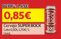Auchan Cerveja SUPER BOCK promoção