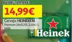 Auchan Cerveja HEINEKEN promoção