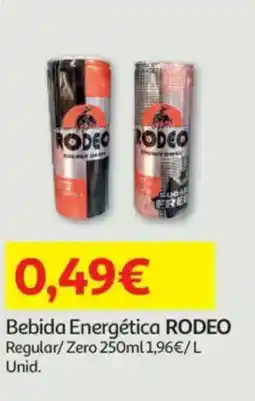 Auchan Bebida Energética RODEO promoção