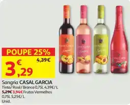 Auchan Sangria CASAL GARCIA promoção