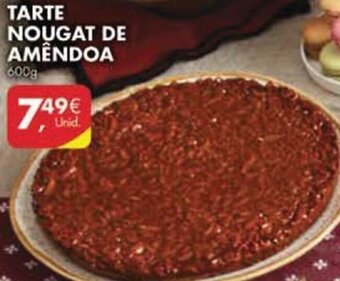 Pingo Doce Tarte Nougat de Amêndoa 600g promoção