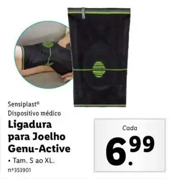 Lidl Sensiplast Dispositivo Médico Ligadura para Joelho Genu-Active S ao XL promoção