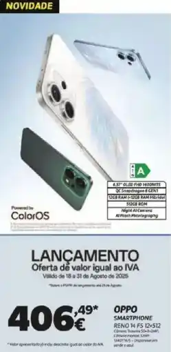 Radio Popular Oppo Smartphone promoção