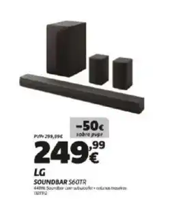 Radio Popular LG Soundbar S60TR promoção