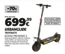 Radio Popular URBANGLIDE Trotinente ECROSS PRO BOOST 2 promoção