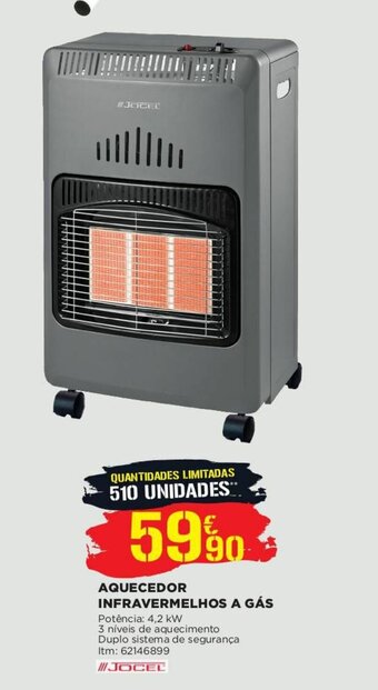 Bricomarché Aquecedor Infravermelhos A Gas promoção