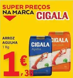 E.Leclerc Arroz agulha Cigala promoção