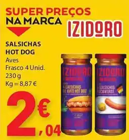 E.Leclerc Salsichas hot dog izidoro promoção