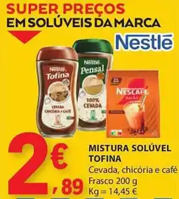 E.Leclerc Mistura solúvel tofina Nestlé promoção