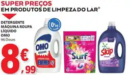 E.Leclerc Detergente máquina roupa líquido omo promoção