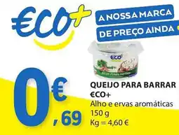 E.Leclerc Queijo para barrar €co+ promoção