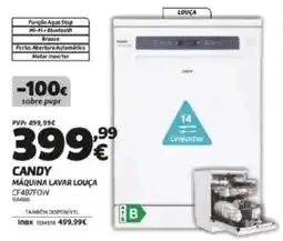 Radio Popular Porta: abertura automática máquina lavar louça CF4B7FOW promoção