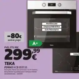 Radio Popular TEKA Forno HCB 6531 SS promoção