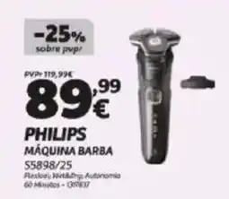 Radio Popular Philips máquina barba 55898/25 promoção