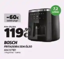 Radio Popular Bosch fritadeira sem óleo MAF67181 promoção