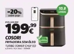 Radio Popular Cosori fritadeira sem óleo promoção