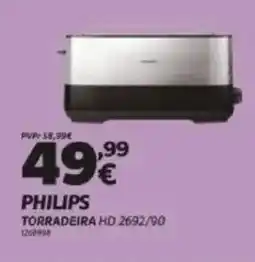 Radio Popular Philips torradeira hd 2692/90 promoção