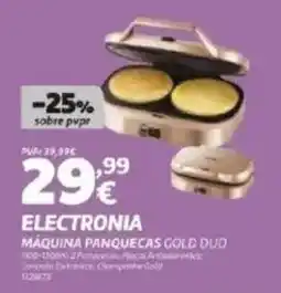 Radio Popular Electronia máquina panquecas gold duo promoção