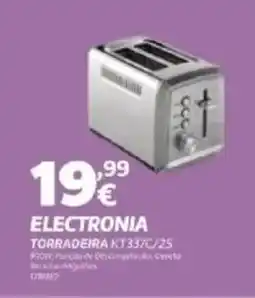 Radio Popular Electronia torradeira kt337c/25 promoção