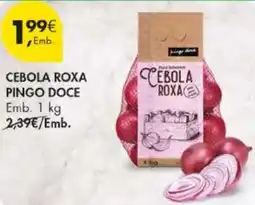 Pingo Doce Cebola roxa pingo doce promoção