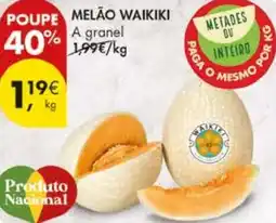 Pingo Doce Melão waikiki a granel promoção
