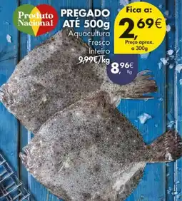 Pingo Doce Pregado até 500g promoção