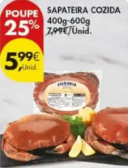 Pingo Doce Sapateira cozida promoção
