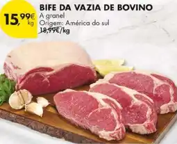 Pingo Doce Bife da vazia de bovino promoção