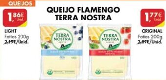 Pingo Doce Queijo Flamengo Terra Nostra Light 200g promoção