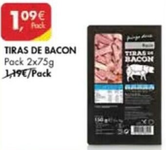 Pingo Doce Tiras de Bacon 2x75g promoção