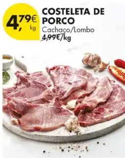 Pingo Doce Costeleta de porco promoção