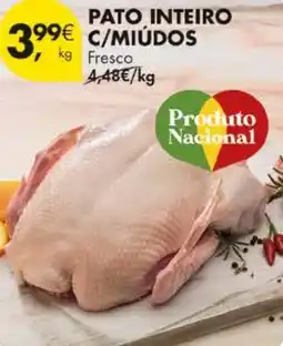 Pingo Doce Pato inteiro c/miúdos promoção